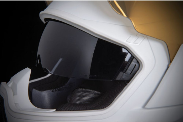 Casca Moto Full-Face Airflite Pckeepr R-White