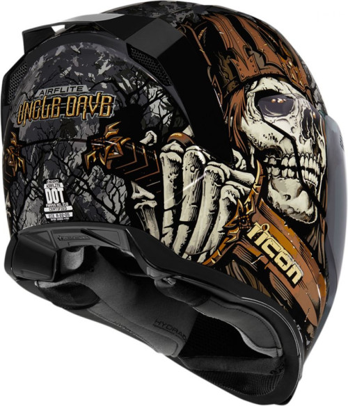 Casca Moto Full-Face Airflite Uncledave Black 2021