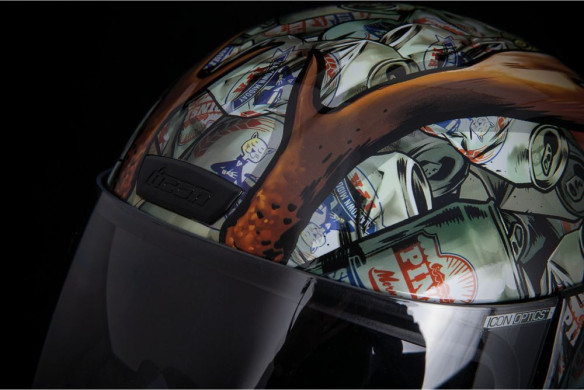 Casca Moto Full-Face Airform Buckfever White