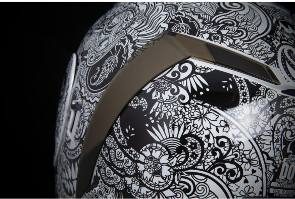 Casca Moto Full-Face Airform Chantilly White