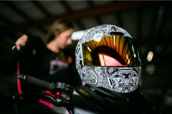 Casca Moto Full-Face Airform Chantilly White