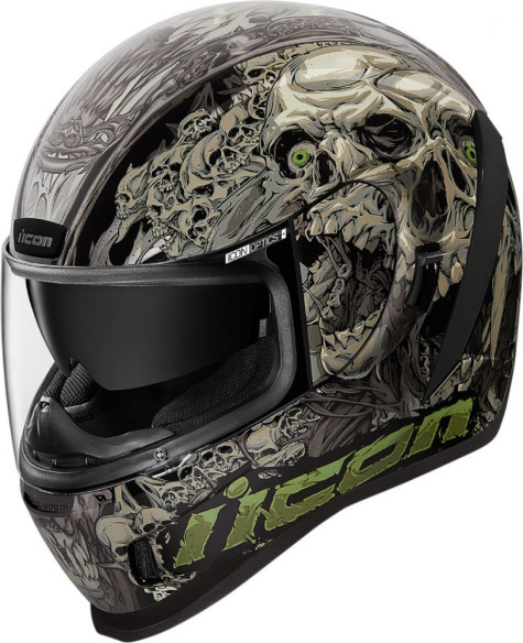 Casca Moto Full-Face Airform Parahuman Black 2021