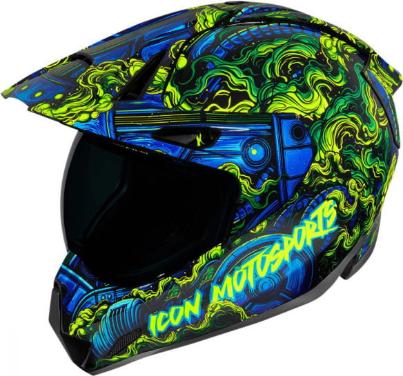 Casca Moto Full-Face Variant Pro Willypete Blue