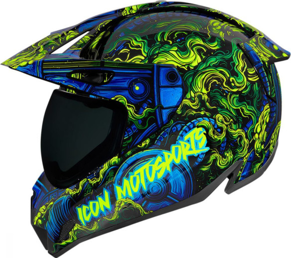 Casca Moto Full-Face Variant Pro Willypete Blue
