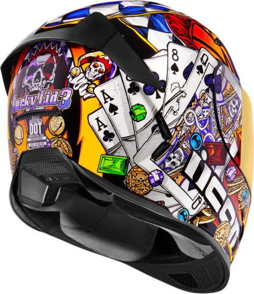 Casca Moto Full-Face Airframe Pro Luckylide Gold 2021