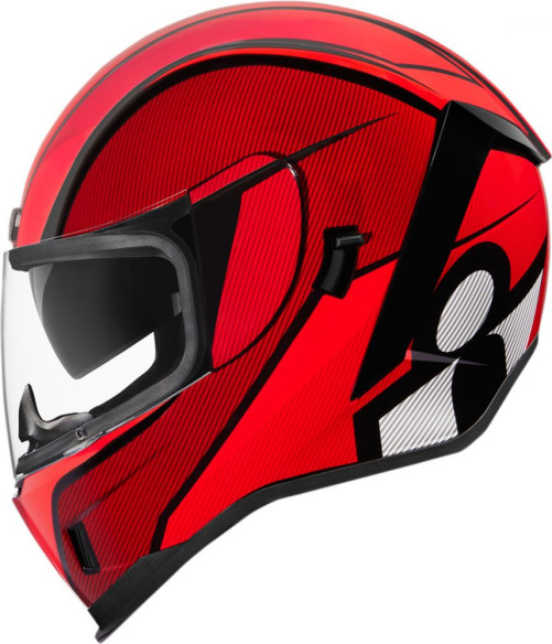 Casca Moto Full-Face Airform Conflux Red