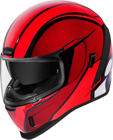Casca Moto Full-Face Airform Conflux Red