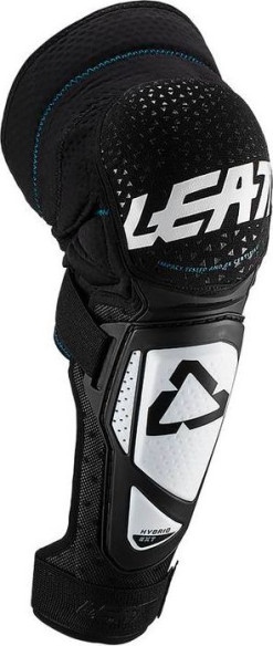 Genunchiere Moto MX Knee Shin Guard 3DF Hybrid EXT Black White 2021