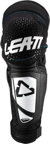 Genunchiere Moto MX Knee Shin Guard 3DF Hybrid EXT Black White 2021