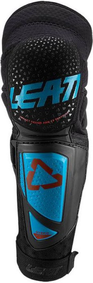 Genunchiere Moto MX Knee Shin Guard 3DF Hybrid EXT Black Blue 2021