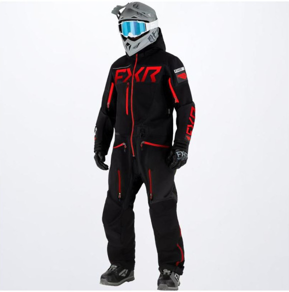 Combinezon Snow Ranger Instinct F.A.S.T Insulated Black Red 2022