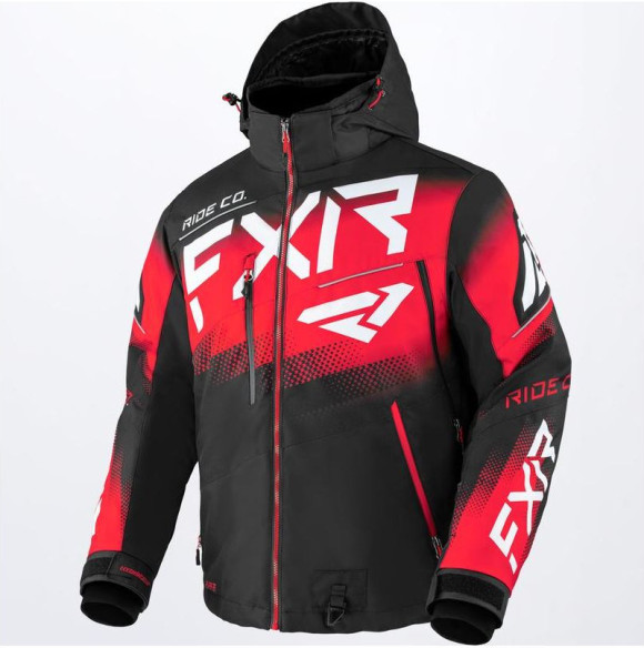 Geaca Snow Boost FX Black Red White 2022