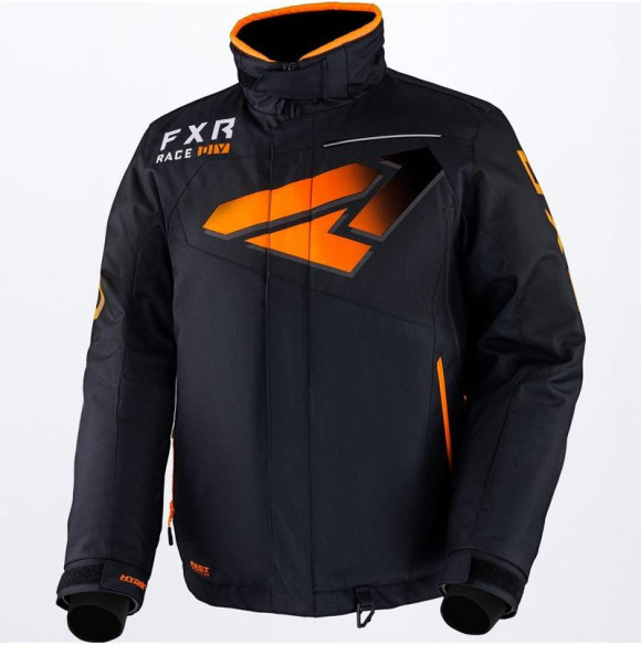 Geaca Snow Fuel Black Orange Fade 2022