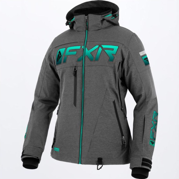 Geaca Snow Dama Ranger Mid Grey Heather Mint Fade 2022