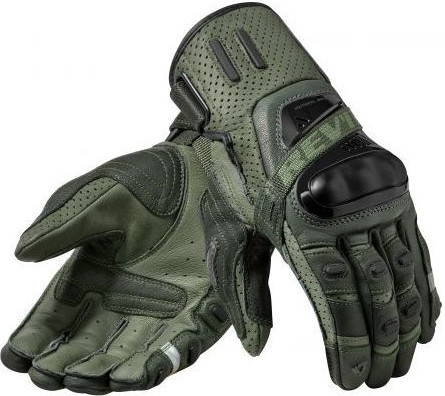 Manusi Moto Piele Cayenne Pro Green