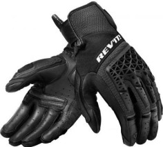 Manusi Moto Piele Textile Sand 4 Black