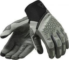 Manusi Moto Piele Textile Caliber Grey