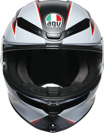 Casca Moto Full-Face K6 Ece Multi Mplk Flash Matt Black Grey Red