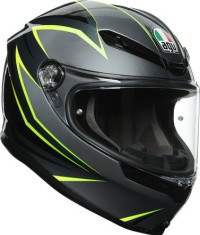 Casca Moto Full-Face K6 Ece Multi Mplk Flash Grey Black Lime