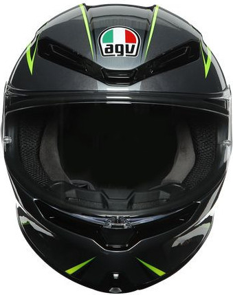 Casca Moto Full-Face K6 Ece Multi Mplk Flash Grey Black Lime