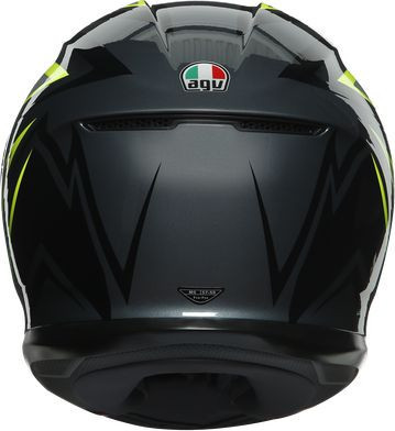 Casca Moto Full-Face K6 Ece Multi Mplk Flash Grey Black Lime