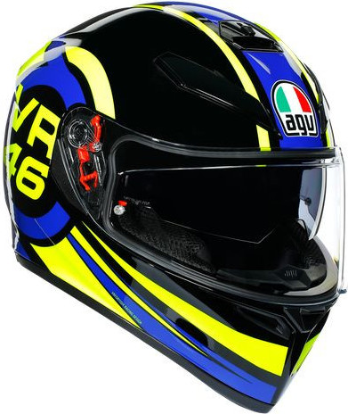 Casca Moto Full-Face K3 Sv E2205 Top Mplk Rossi Valencia 2003