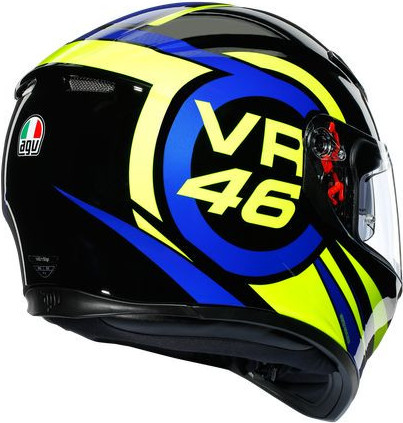 Casca Moto Full-Face K3 Sv E2205 Top Mplk Rossi Valencia 2003