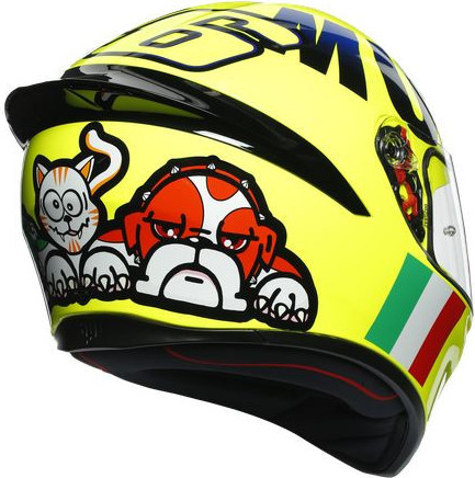 Casca Moto Full-Face K1 E2205 Top Rossi Mugello 2016