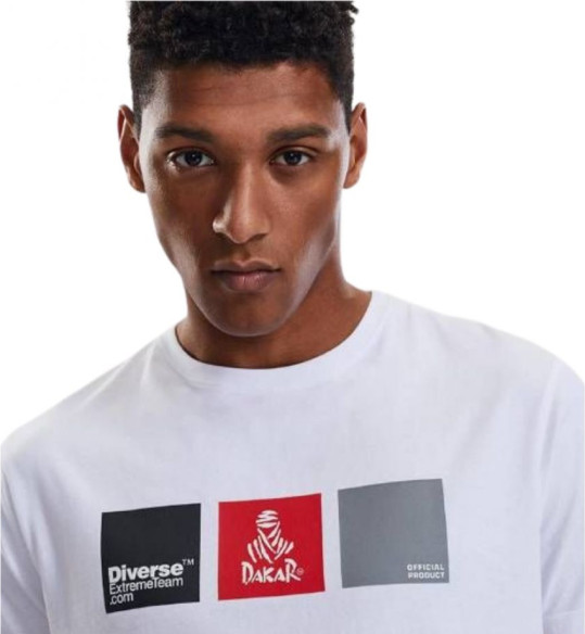 Tricou Dakar RALLY DKR 0129 White