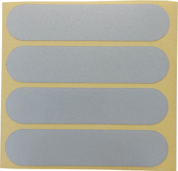 Sticker Reflectorizant No6 Oval