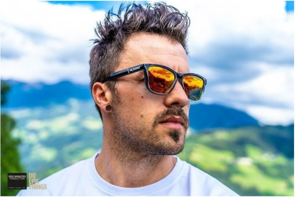 Ochelari Soare Classic Black Orange