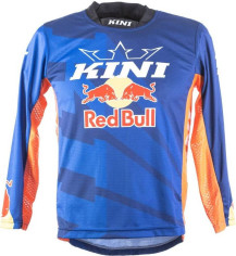 Tricou Enduro Copii Division V 2.1 Navy Orange