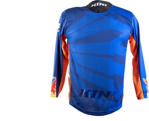 Tricou Enduro Copii Division V 2.1 Navy Orange