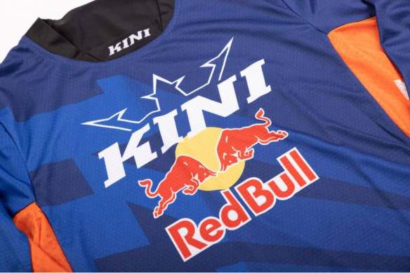 Tricou Enduro Copii Division V 2.1 Navy Orange