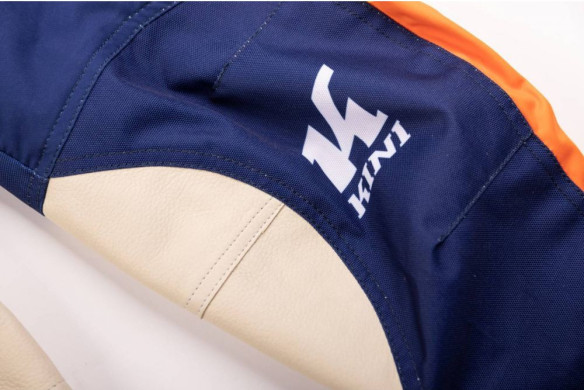 Pantaloni Enduro Copii Division V2.1 Navy Orange