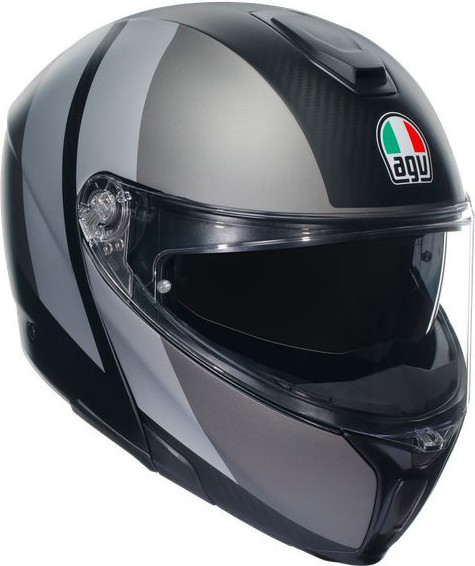 Casca Moto Flip-Up E05 Multi Mplk Overlay Matt Double Grey