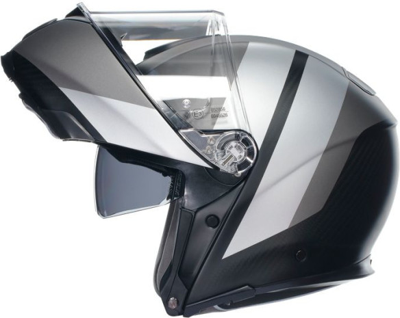 Casca Moto Flip-Up E05 Multi Mplk Overlay Matt Double Grey