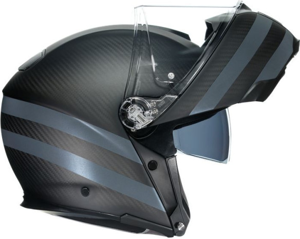Casca Moto Flip-Up E05 Multi Mplk Dark Refractive Carbon Black