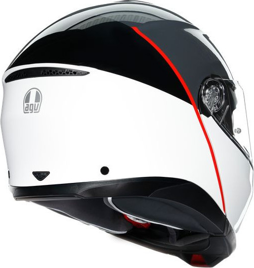 Casca Moto Flip-Up E2206 Multi Mplk Balance White Grey Red