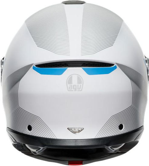 Casca Moto Flip-Up E2206 Multi Mplk Frequency Light Grey Blue