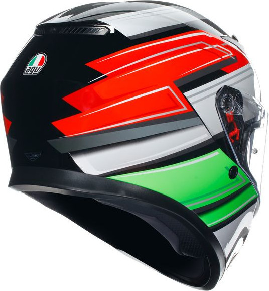 Casca Moto Full-Face K3 E2206 Mplk Wing Black Italy