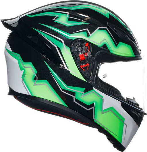 Casca Moto Full-Face K1 S E2206 Kripton Black Green