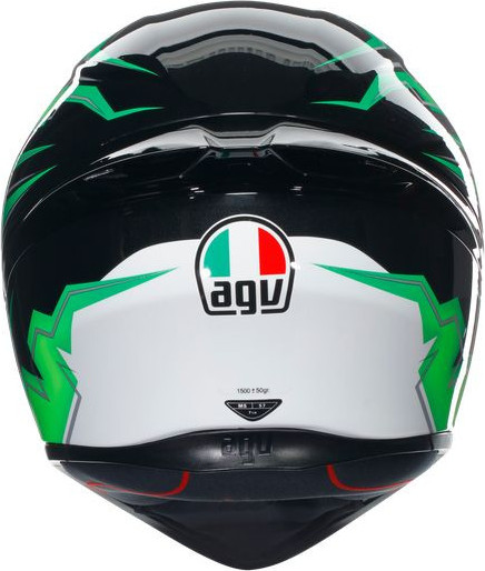 Casca Moto Full-Face K1 S E2206 Kripton Black Green