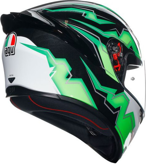 Casca Moto Full-Face K1 S E2206 Kripton Black Green