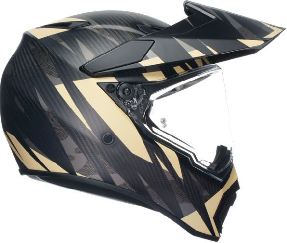 Casca Moto Touring Ax9 E2205 Multi Mplk Steppa Matt Carbon Grey Sand