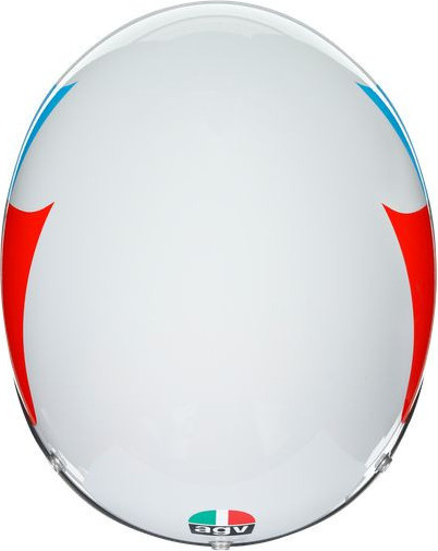 Casca Moto Open-Face X70 E2205 Multi - Vela White Red Blue