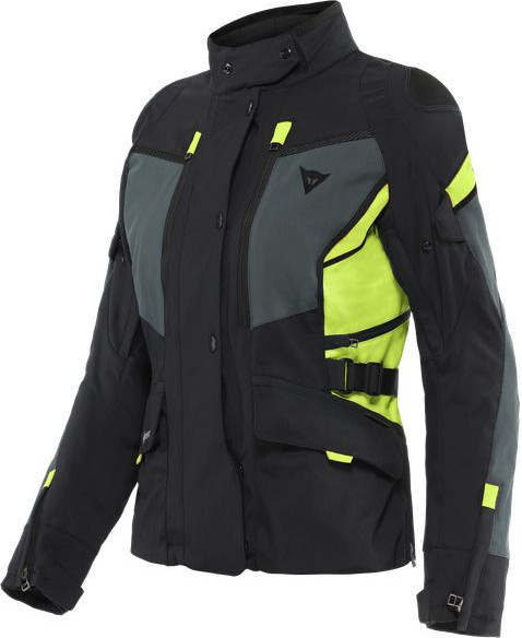 Geaca Moto Textila Dama Carve Master 3 Gore-Tex Black Ebony Fluo-Yellow 23