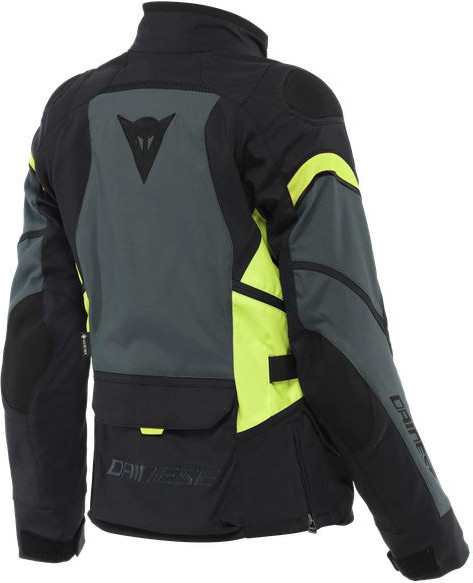 Geaca Moto Textila Dama Carve Master 3 Gore-Tex Black Ebony Fluo-Yellow 23