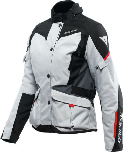 Geaca Moto Textila Dama Tempest 3 D-Dry Glacier-Gray Black Lava-Red 23