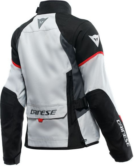 Geaca Moto Textila Dama Tempest 3 D-Dry Glacier-Gray Black Lava-Red 23